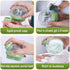 Dog Bath Scrubber Brush, 2 PCS Grooming Massage Shampoo Brush with Soap Dispenser for Dogs and Cats