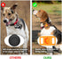 Dog Squeaky Balls, 2 Pack Indestructible Toys for Aggressive Chewers, Durable Natural Rubber