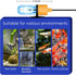 Aquarium Clean Light, 3W Mini Submersible Light with Timer, Waterproof Clean Lamp for Pond and Swimming Pool