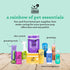 Wags & Wiggles 12 Oz Relieve Dog Anti-Itch Spray, Kiwi Scent - Waterless Dry Shampoo for Dogs With Dry, Itchy