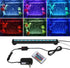 9.05 Inch Submersible Aquarium Light, Fish Tank Light with Air Bubble Hole, RGB Color Changing Remote Control