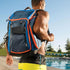 Xxerciz Carrying Case for Garmin Heart Rate Monitor Chest Strap, Nylon Sport Storage Bag with Carabiner for Outdoor Use
