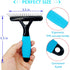 Undercoat Rake for Dogs - Safe Dematting Comb for Medium to Long Undercoats, Easy Mats & Tangles Removing