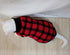 Turtleneck Dog Argyle Sweater for Medium Dogs