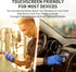 Full Finger Workout Gloves Weight Lifting Touchscreen for Men Women with Padding, Full Hand Gym Exercise Gloves Male
