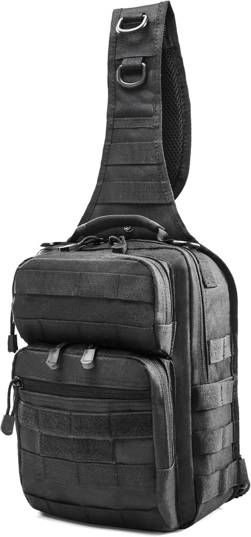 gracedon Tactical Chest Backpack Sling bag Pack Military Molle Assault Range Bags for