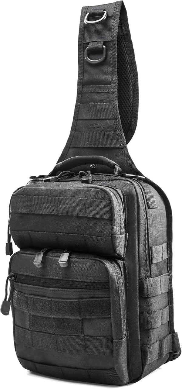 gracedon Tactical Chest Backpack Sling bag Pack Military Molle Assault Range Bags for