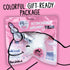 Unicorn/Narwhal Helmet Accessories with Sticky Hook & Loop Adhesive, Helmet Horn/Cover for Kids and Adults
