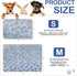 2 Pack 23"x 36" Qeils Reusable Puppy Pads, Washable Pee Pads for Dogs, Non Slip Wee Wee pad, Absorbent and Leakproof