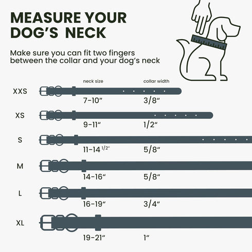 BRONZEDOG Rolled Leather Dog Collar with QR ID Tag Adjustable Soft Round Collars for Small Medium Large Dogs Puppy Cat (Dark Blue, 16" - 19" Neck Size)
