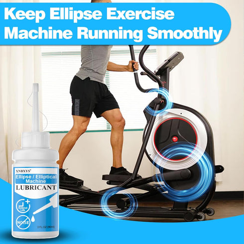 XNBXYS 2 Pcs Elliptical Exercise Machine Lubricant, Lube Apply to Under Desk Ellipse Leg Exerciser for Home, Electric