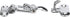 Seachoice Chrome-Plated Cast Brass Hatch Fastener