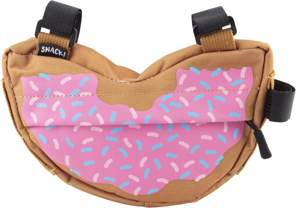 Snack! Donut Bike Bag Versatile Frame, Handlebar & E-Bike Bag with Adjustable