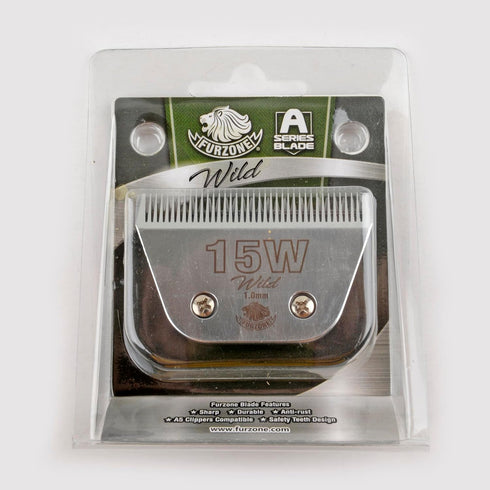 Detachable Blade - Size 15W Wide Blade 3/64", Extra Durable Japanese Steel, Compatible with Most A5 Clippers