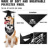 3 Pcs Pet Graduation Caps with Bow Tie Collar and Bandana Dog Graduation Hats with Tassel and 2024 Pendant Pet Grad Costume for Dogs Cats Puppy Graduation Party Accessory (Black Scarf)