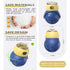 Owl-Shaped Pet Treat Food Dispenser, Adjustable Puzzle Slow Feeder, Interactive Chase Treat Ball for Cat & Dog