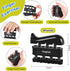 Grip Strength Trainer Kit (5 Pack) with Finger Exerciser, Hand Grip Strengthener, Stress Relief Ball, Silicone