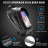 ROCKBROS Bike Bag Phone Mount, EVA Waterproof Bicycle Accessories Pouch for Phones Under 6.8”