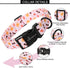 ARING PET Summer Dog Collar, Lightweight Cotton Adjustable Puppy Collars with Quick Release Buckle for Small Medium