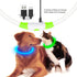 Flashseen LED Dog Collar, USB Rechargeable Glowing Lighted Collar, Cuttable Water-Resistant TPU Safety Collar