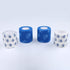 Pet Cohesive Bandage Wrap Tape, Self-Adhering Elasticity Gauze Rolls for Dogs, Cats, Horses, Birds (White and Blue)