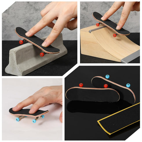 guduling 12-Pack 8 8 (38mm 110mm) Foam Fingerboard Grip Tape,High-Traction Non-Slip Fingerboard Foam Grip Tape,Grips