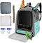 Bird Backpack Carrier, Travel Cage with Tray and Perch, Waterproof Pad for Parakeets and Lovebirds