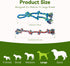 2 Pack Heavy Duty Dog Rope Toys for Large Dogs, Indestructible Chew Toys for Medium to Large Breeds