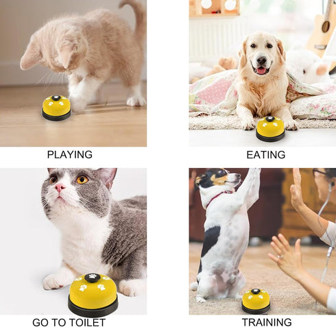 Lcckyeng 3 Pack Communication, 3 Pack) Dog Doorbells, Pet Training Bells for Outside Potty Training and Bell for Dog