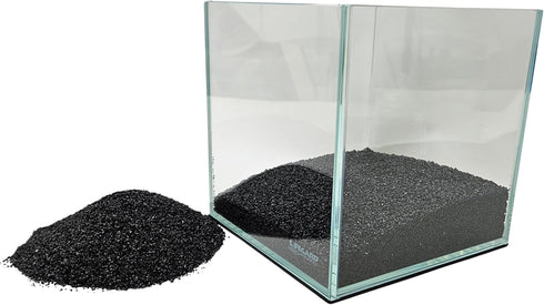 Lifegard Black Satin Premium Aquarium Sand - 10 lb for Aquatic Environments