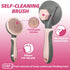 7 Set Pet Grooming Kit - PCS Deshedding Brush with Slicker, Undercoat Rake, Bath Brush & Nail Clipper for Short & Long