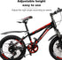 Oumers Kid's Adjustable Bicycle Mudguard, Portable Front and Rear Fenders, Easy Install for 16/18 Inch Cycling Tires