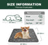 HFZDREDFLOW 4Layer 2 Washable Dog Potty Pads - Leak-Proof Quick-Dry Design Reusable Puppy Potty Pads with Non-Slip