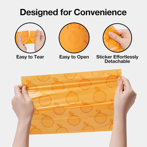 540 Count (36 VETRESKA Citrus Scented Dog Poop Bags, Leak Proof, Extra Thick and Large Pet Waste Bags for Dogs Walking