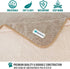 PetAmi Waterproof Dog Blanket, Leakproof Puppy Cover for Small Medium Dogs, Reversible Washable Soft Plush, 29x40 Taupe