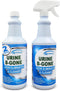 Urine B-Gone Professional Enzyme Odor Eliminator & Pet Stain Remover, 32oz Pack of Two, Effective on Laundry