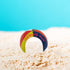 2.5 Inches Needzo Beach Umbrella Hermit Crab Hut Hideout Habitat Decoration for Pets, Amphibians, Decorative Cage