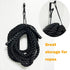 Pmsanzay Exercise Rope Storage Hanger, Wall-Mounted Heavy Duty Metal Hook Bracket for Battle Rope Storage