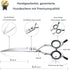 Grooming Pet Shear, 6.5 Inch Downword Curved Scissors, Curved Shears for Cat Shears and Small Dog Shears Or Any Breed Trimming Cuts, Design for Professional Pet Groomer by Dream Reach
