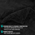 PetAmi Fluffy Waterproof Dog Blanket for Small Medium Dogs, Soft Warm Sherpa Throw, Reversible Cat Puppy Bed Blanket