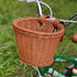 Kids Hand-Woven Multi-Color Bicycle Basket, Front Bike Basket for Boys and Girls