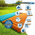 ZOOOBELIVES Extra Thickness Inflatable Sleeping Pad, Built-in Pump, Comfortable Camping Mattress for Backpacking, Hiking