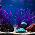 Hubaltuye 2 PCS Shrimp Hideout Black, Shrimp Cave Tunnel, Shrimp Hides for Aquarium Small Fish Habitat, Durable Hollow