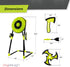 Set 3 Play Platoon Kids Axe Throwing Game for Backyard, Ax Throwing Game for Adults and Kids - Plastic Toy Hatchets