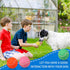 50 2.5'' Liliful Pieces Dog Squeaky Tennis Balls for Pet Playing Medium Large Dogs Puppy Balls for Training Toy