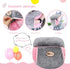 YUEPET Cozy Guinea Pig Bed Cuddle Cave, Warm Fleece Bedding Cushion Nest for Small Animals, Grey