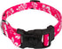 Country Brook Petz Deluxe Dog Collar, Premium Polyester for Durability, Comfort & Style, Pink Hawaiian, Large