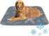 imiBBWQu Dog Cooling Mat Starfish Pink Green Self-Cooling Dog Mat Washable Cooling Pad
