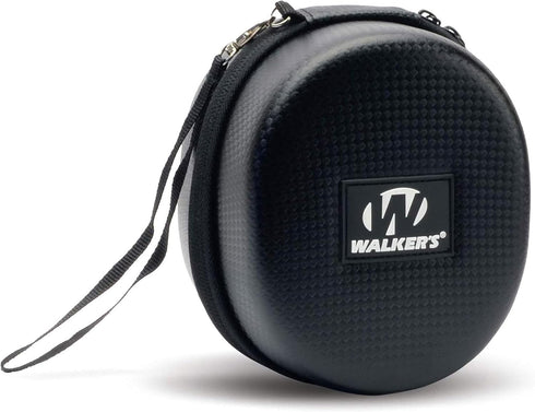 Walker's Muff Protective Case | Durable Weather-Resistant Shockproof Dustproof EVA Carbon Finish for Hunting Range