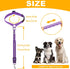 Frskcssd 2-Pack 3-in-1 Dog Car Seat Belt, Headrest-Mounted Dog Seatbelt for Car, Adjustable Nylon Pet Safety Leash